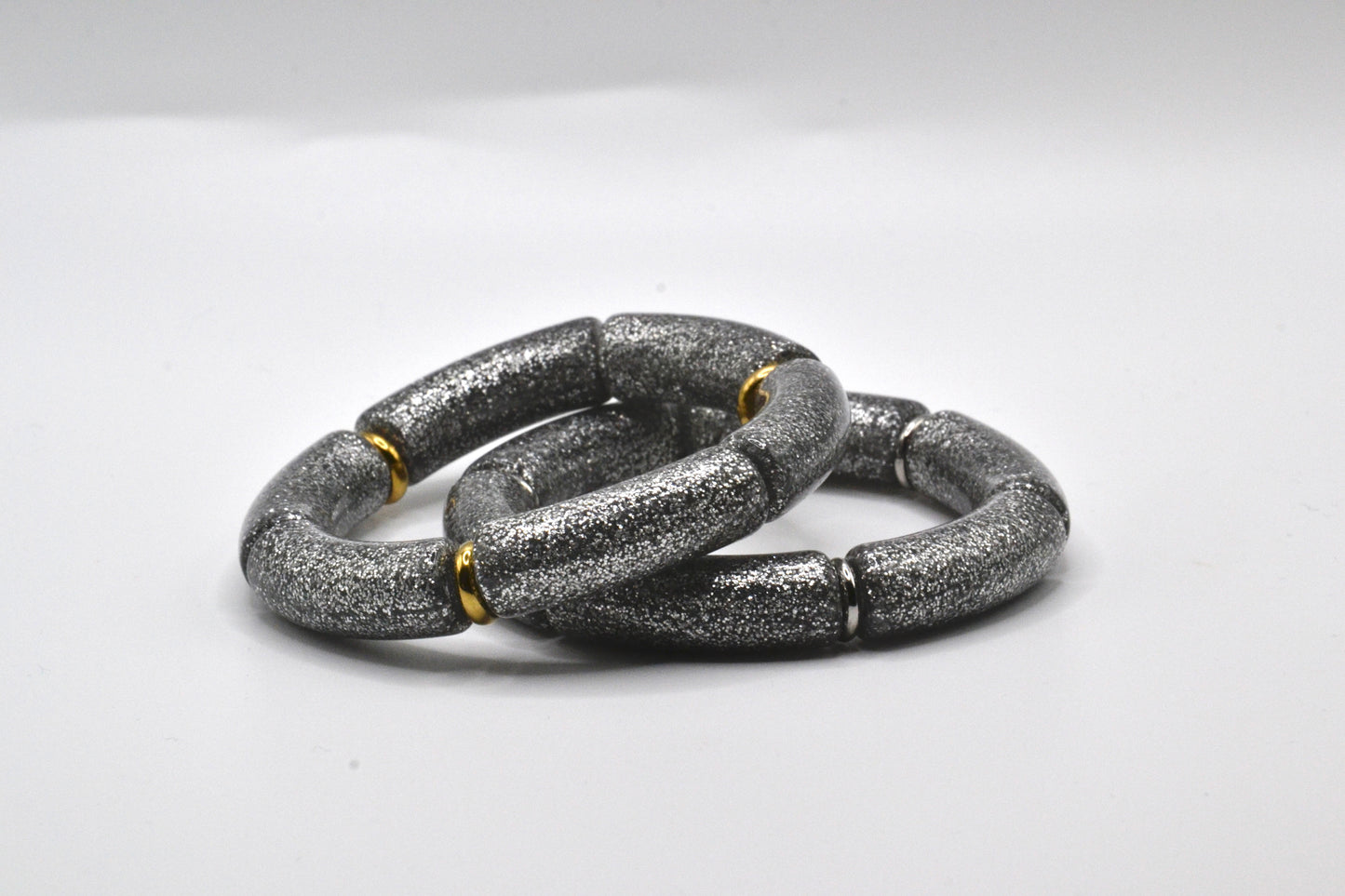 Le grand Thérèse paillette Argenté