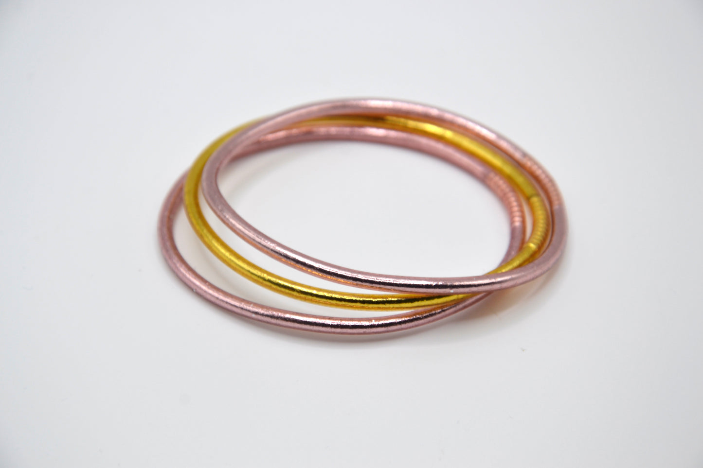 Jonc Bouddhiste fin - Rose Gold
