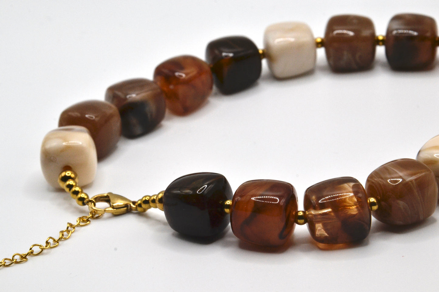 Colette mix Marron - Collier