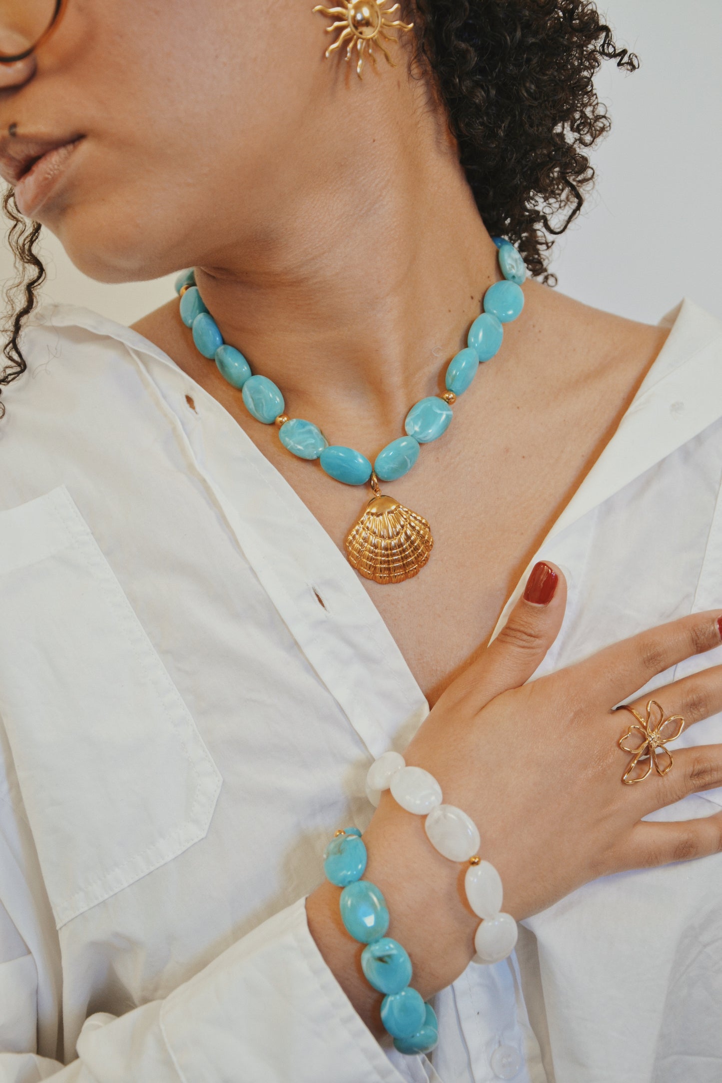 GISÈLE | Collier perlé