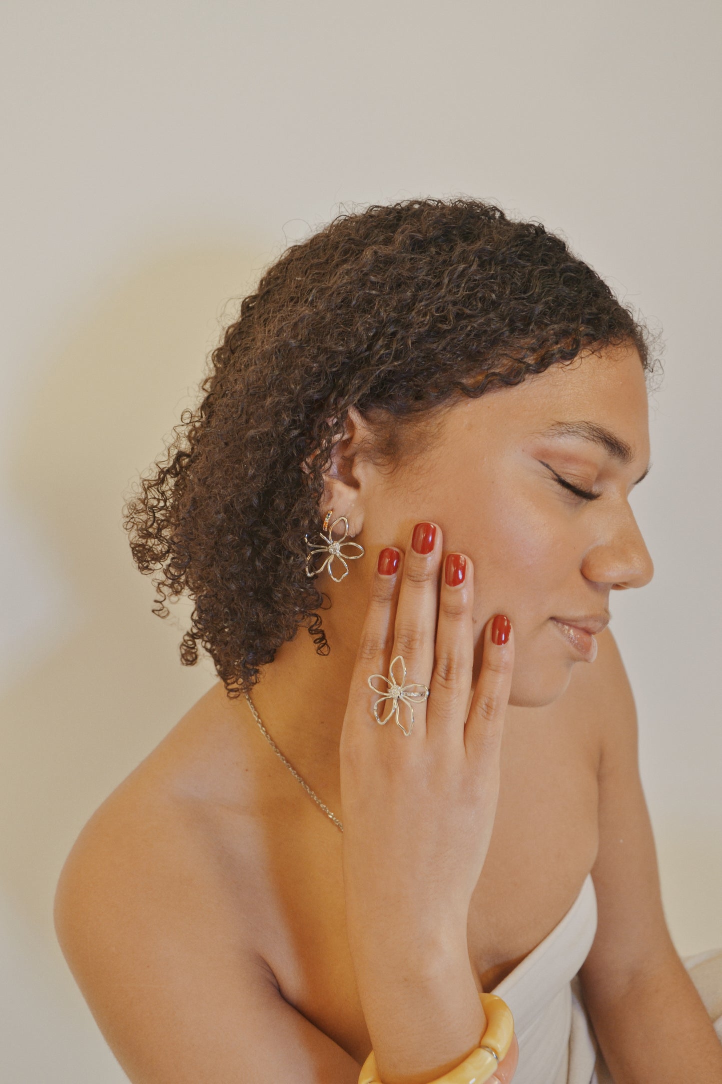 MAGNOLIA | Boucles fleurs