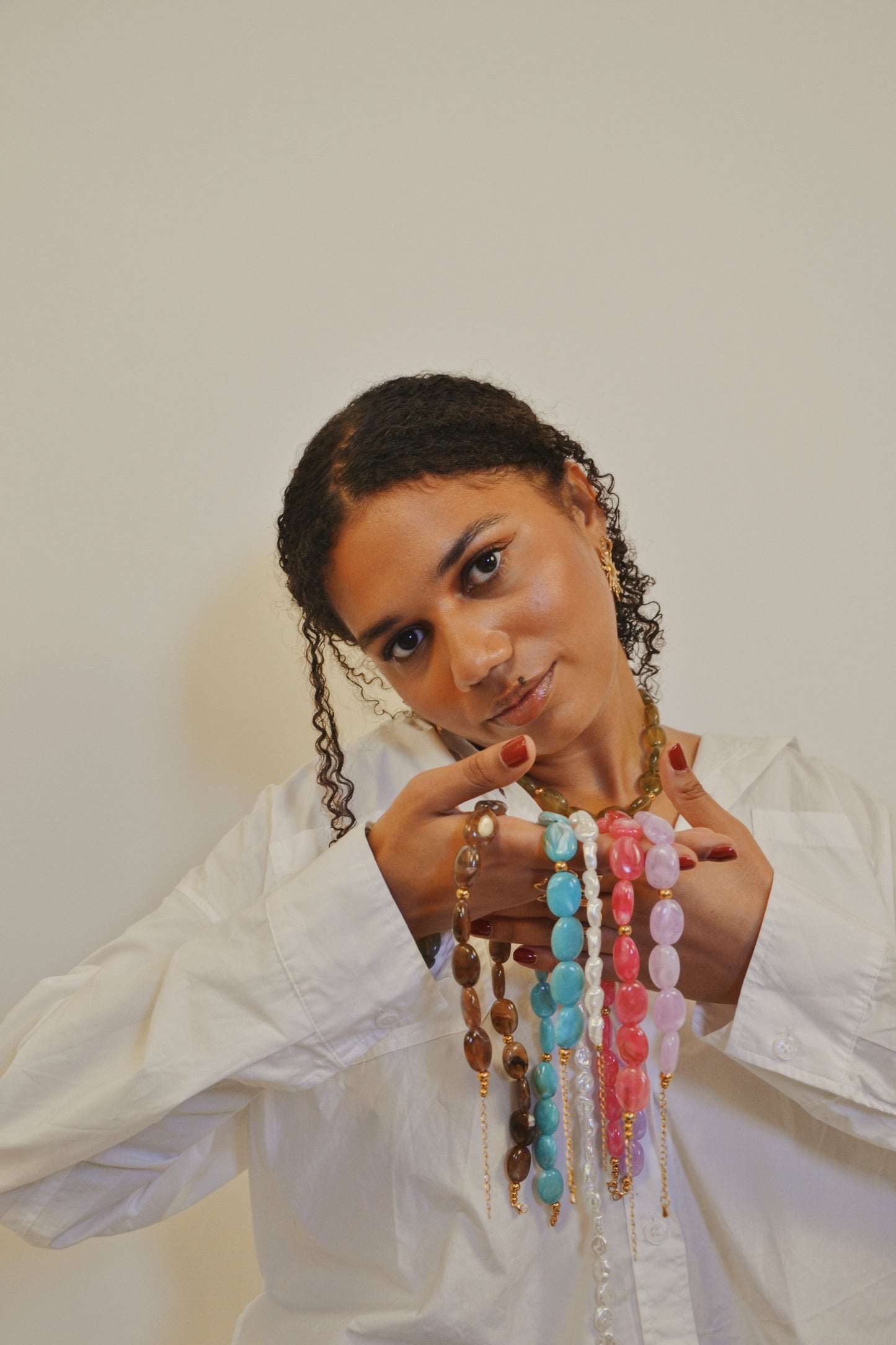 GISÈLE | Collier perlé