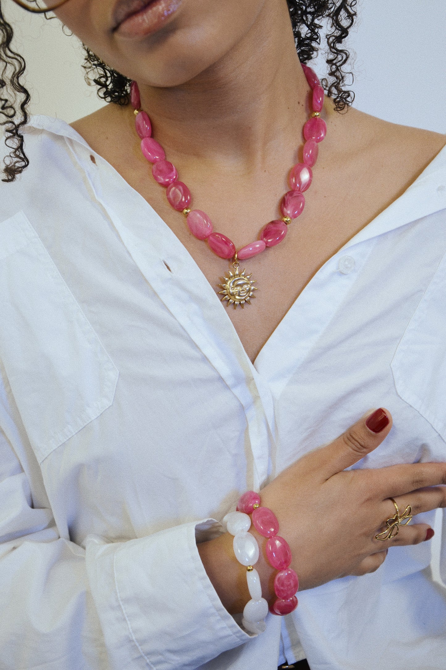 GISÈLE | Collier perlé