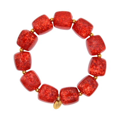 Colette paillette rouge - Bracelet