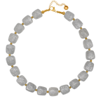 Colette paillette Argenté - Collier