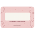 Carte Cadeau Digitale Mopale