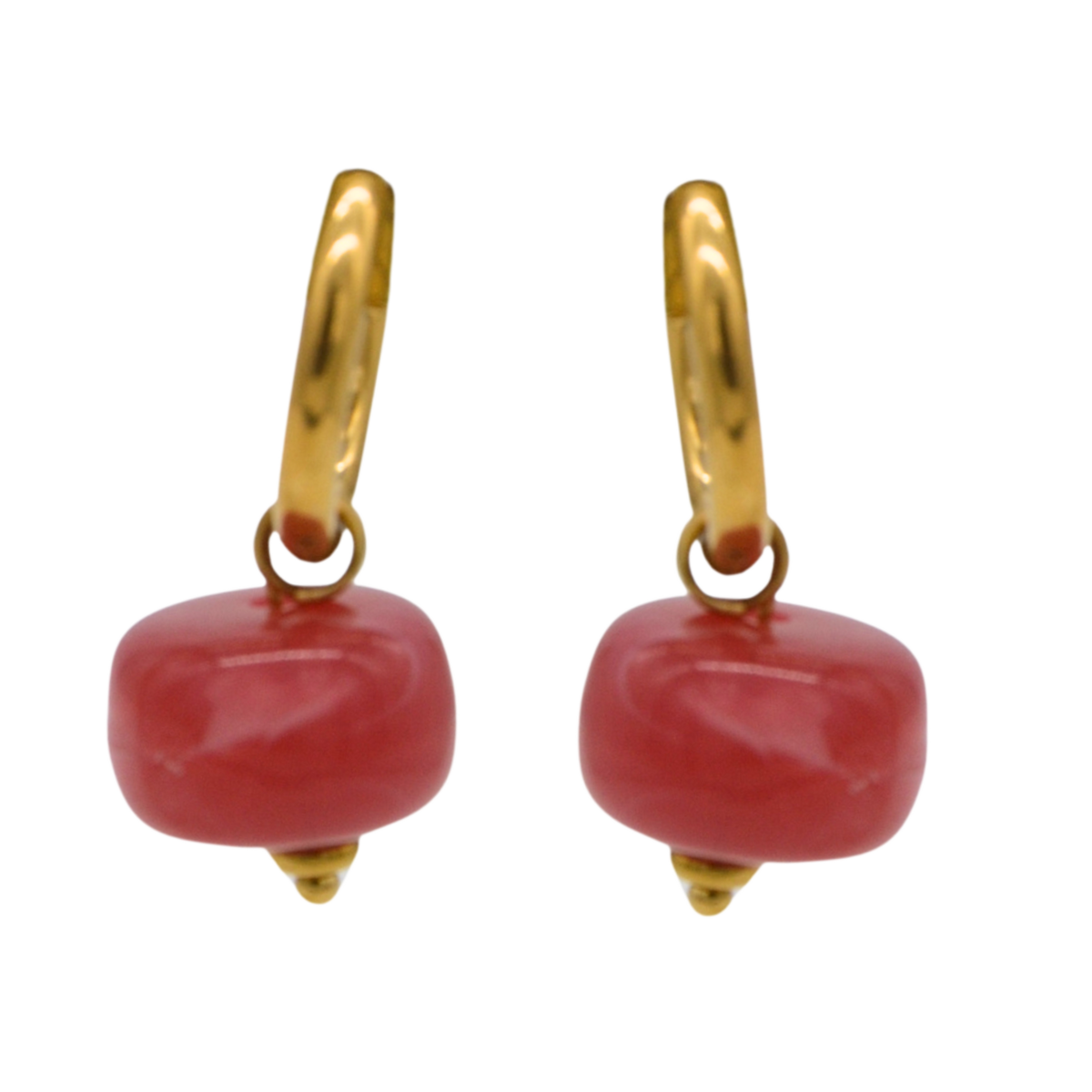 Boucles Madeleine Fraise