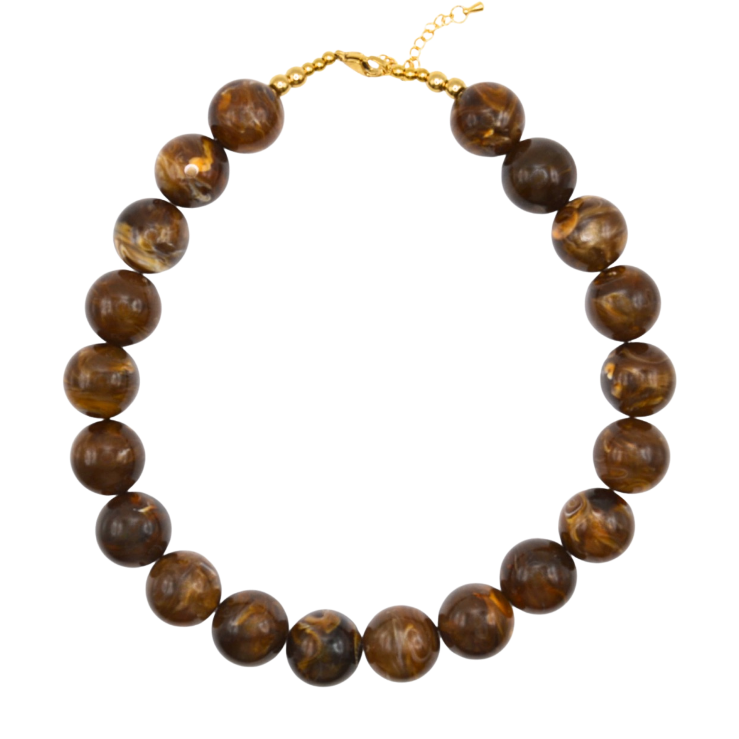 Olga Châtaigne XL - Collier