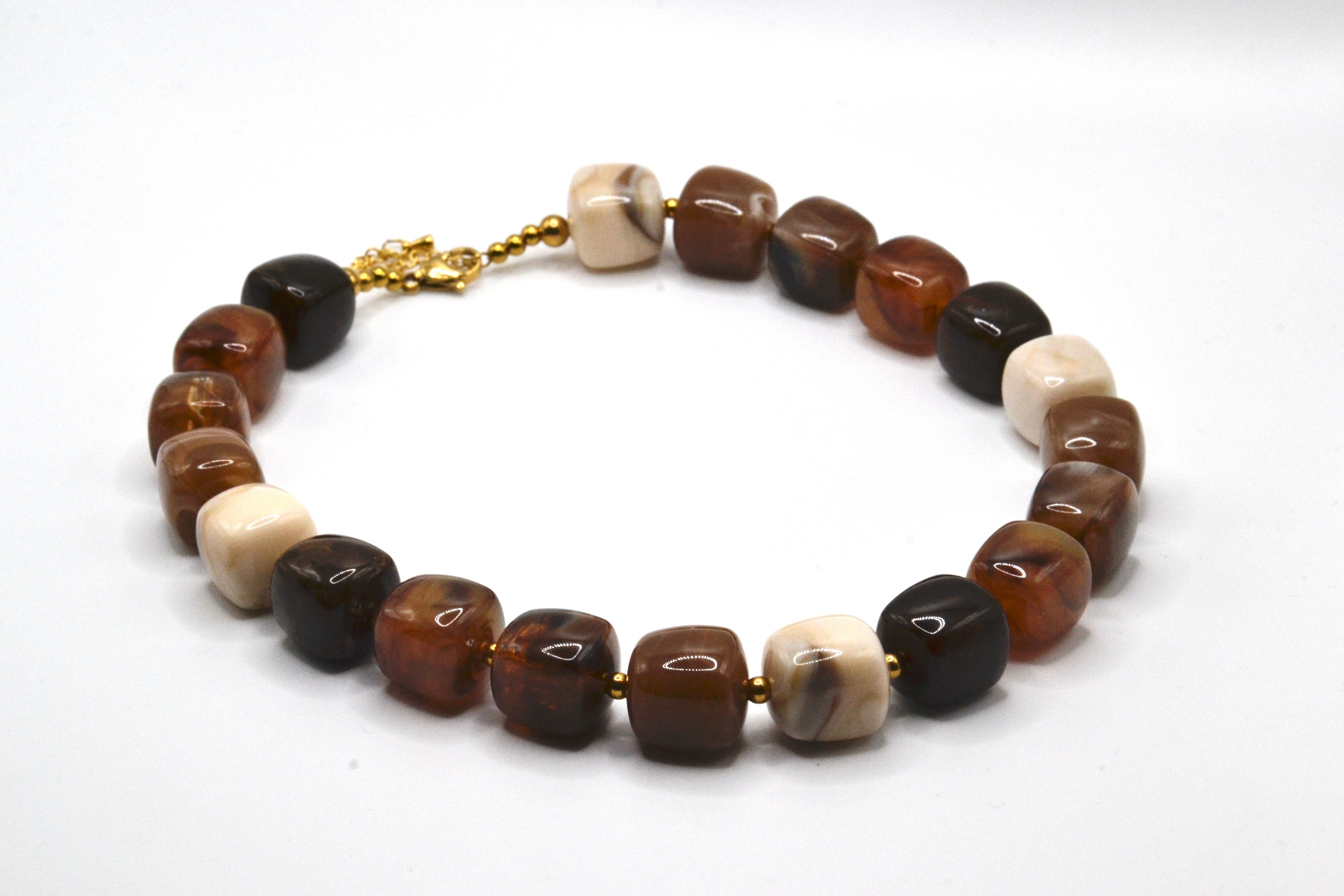 Colette mix Marron - Collier