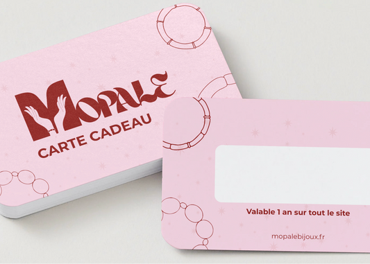 Carte Cadeau Digitale Mopale