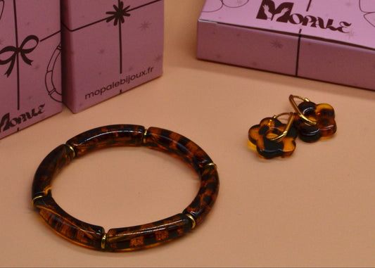 Coffret Cadeau - Bracelet & Boucles d'Oreilles