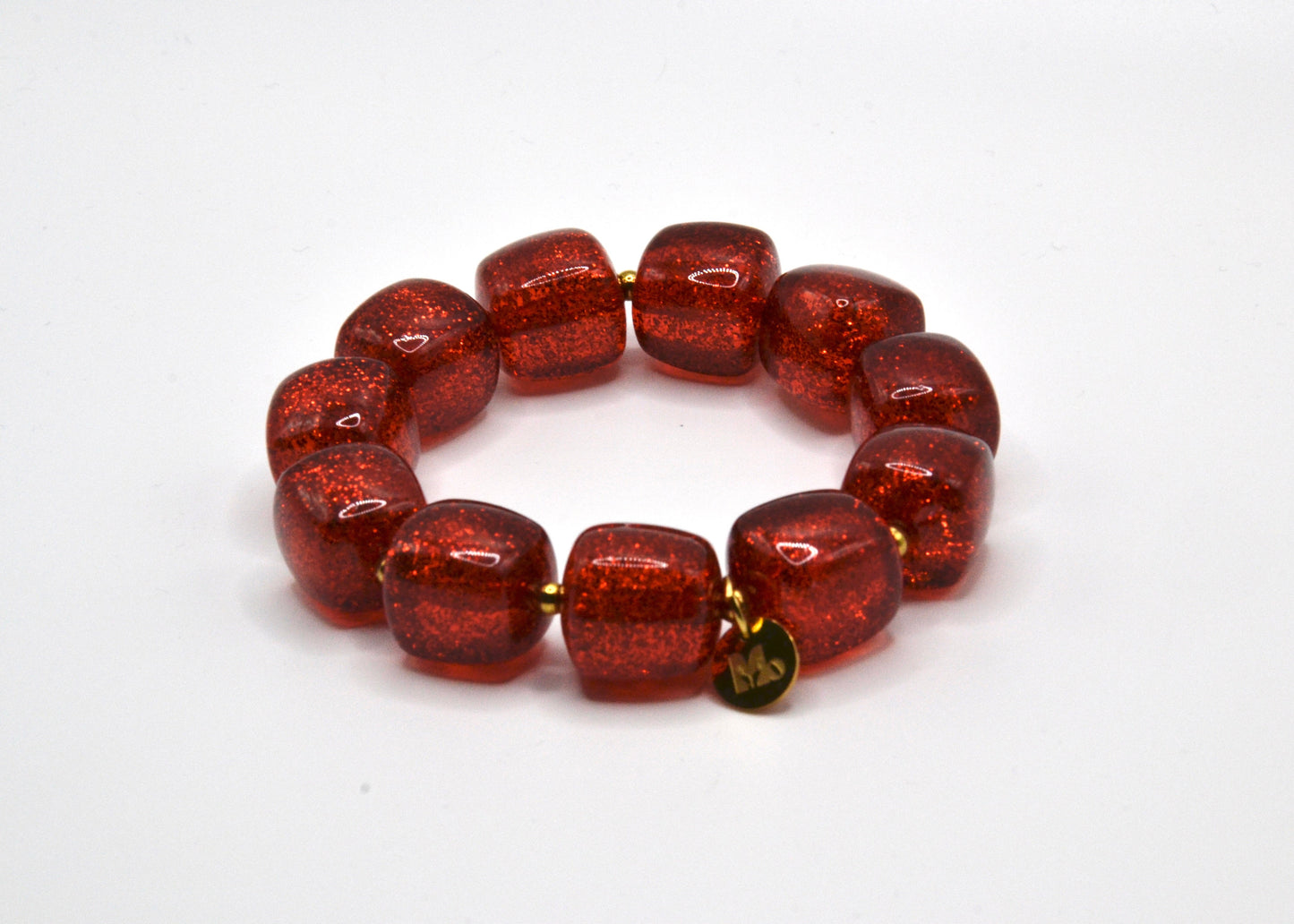 Colette paillette rouge - Bracelet