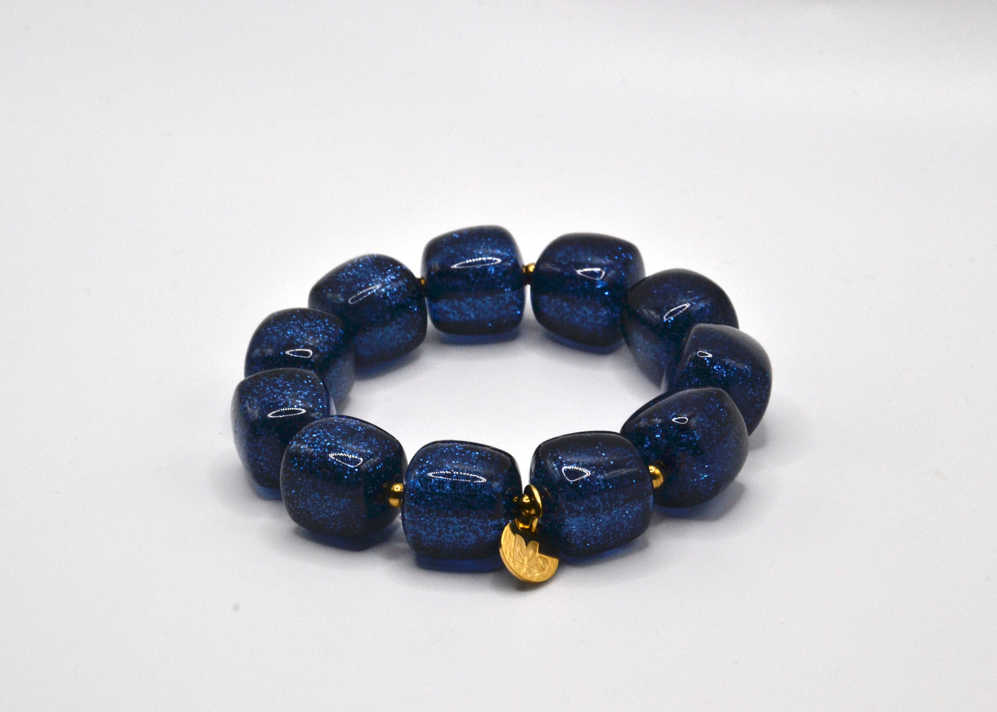 Colette paillette Bleu - Bracelet