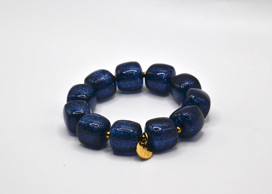 Colette paillette Bleu - Bracelet