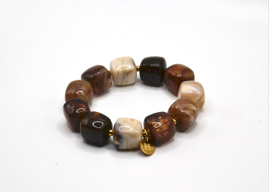 Colette mix marron - Bracelet