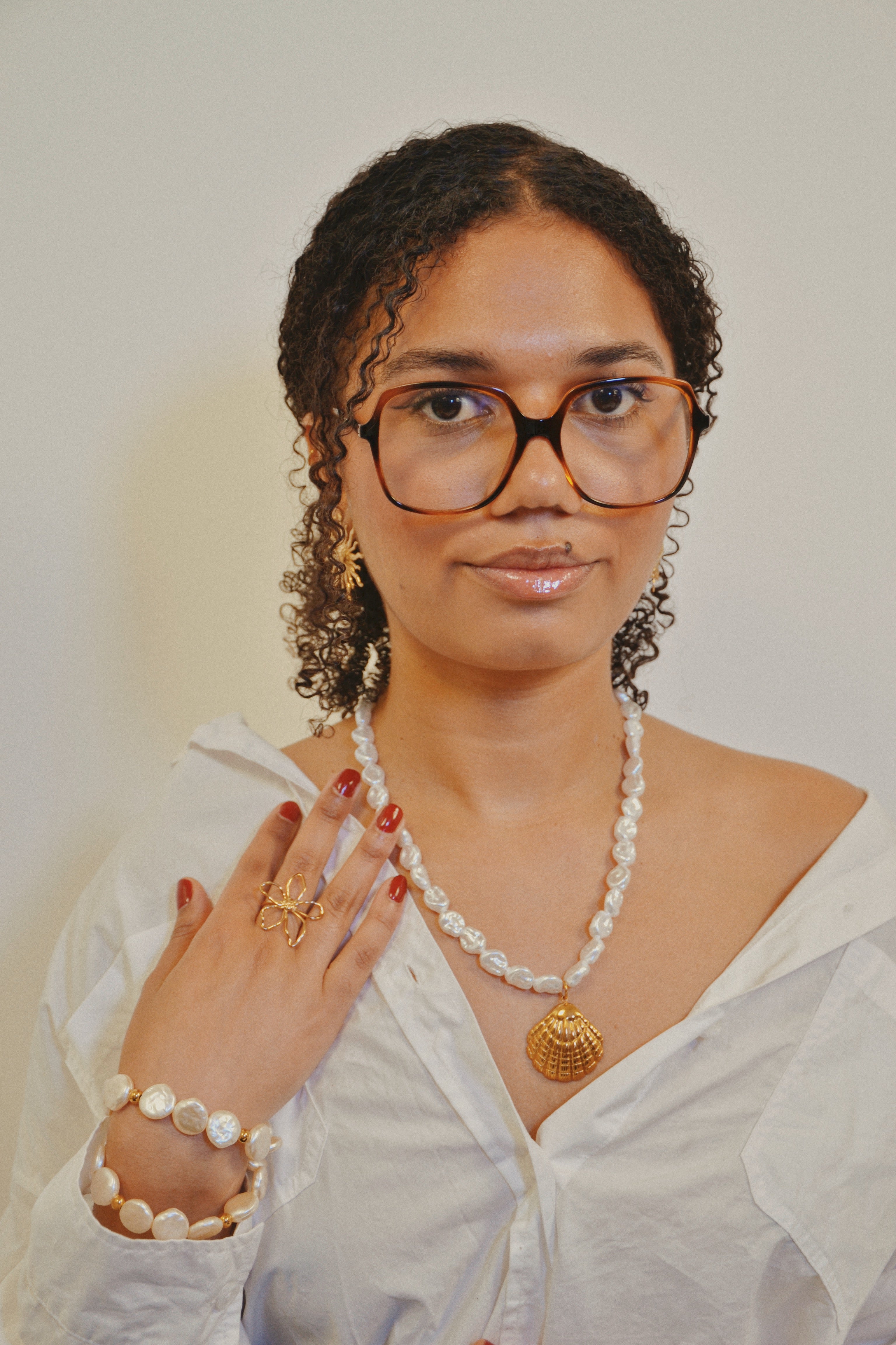 NACRE | Collier perlé