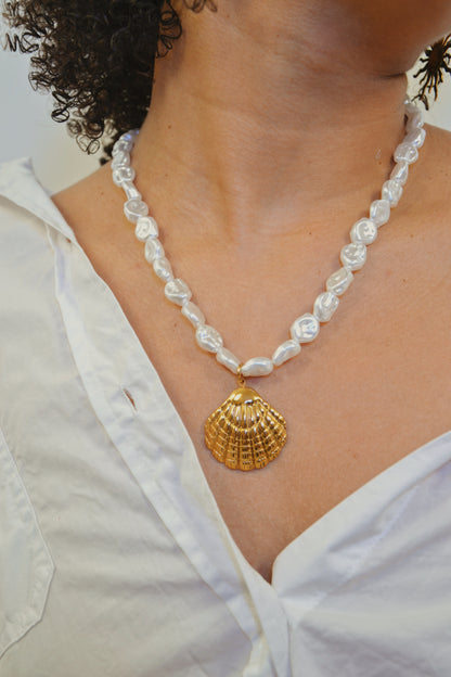 NACRE | Collier perlé