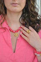 Le Suzanne Framboise - Collier