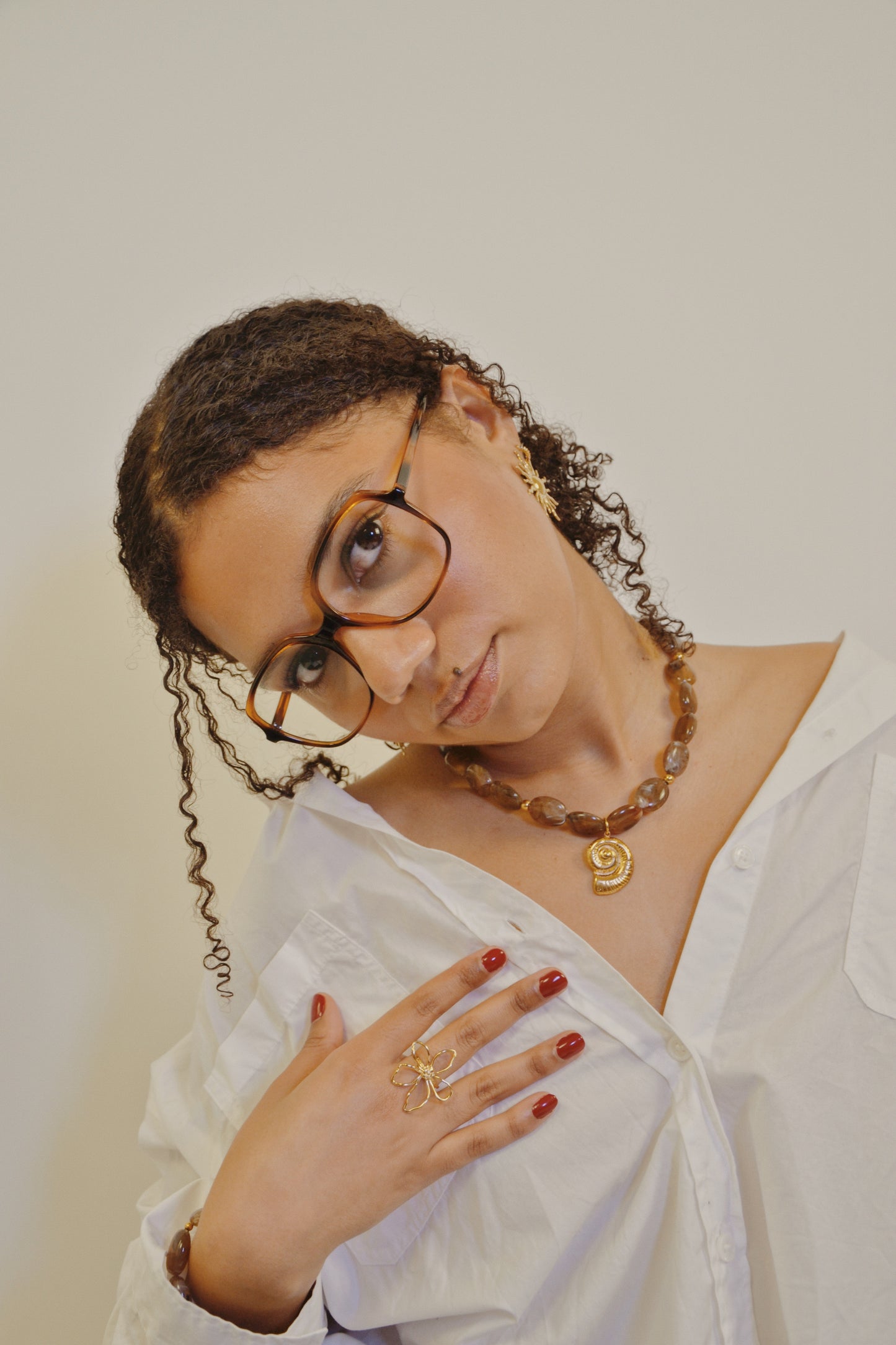 GISÈLE | Collier perlé