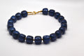 Colette paillette Bleu - Collier