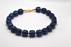 Colette paillette Bleu - Collier