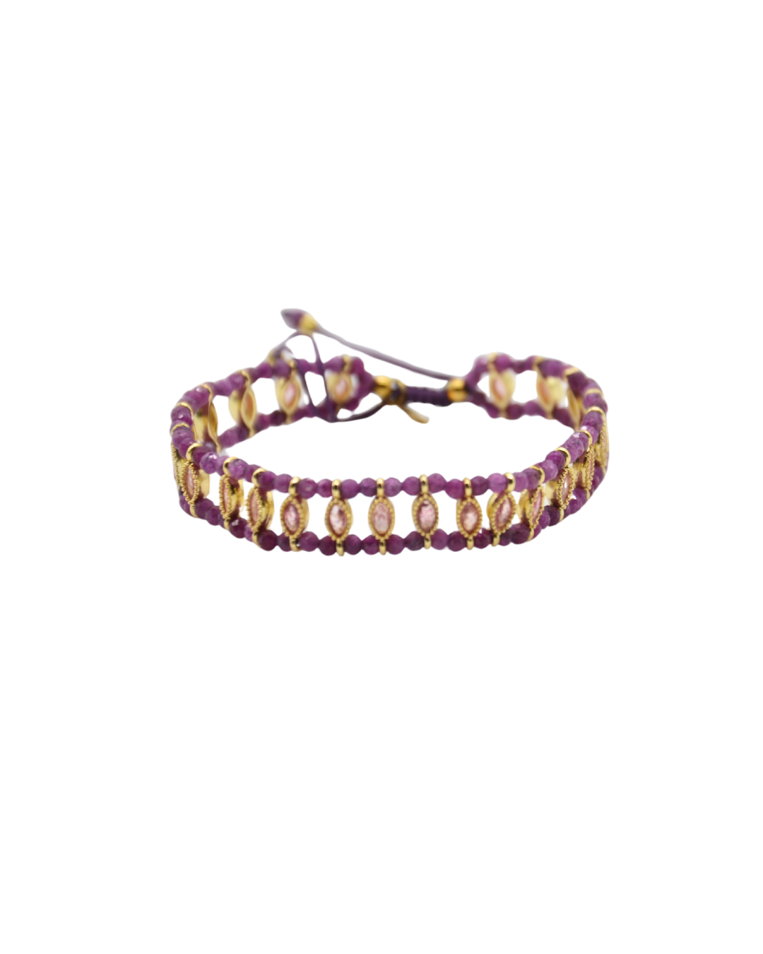 Bracelets Pierres rose