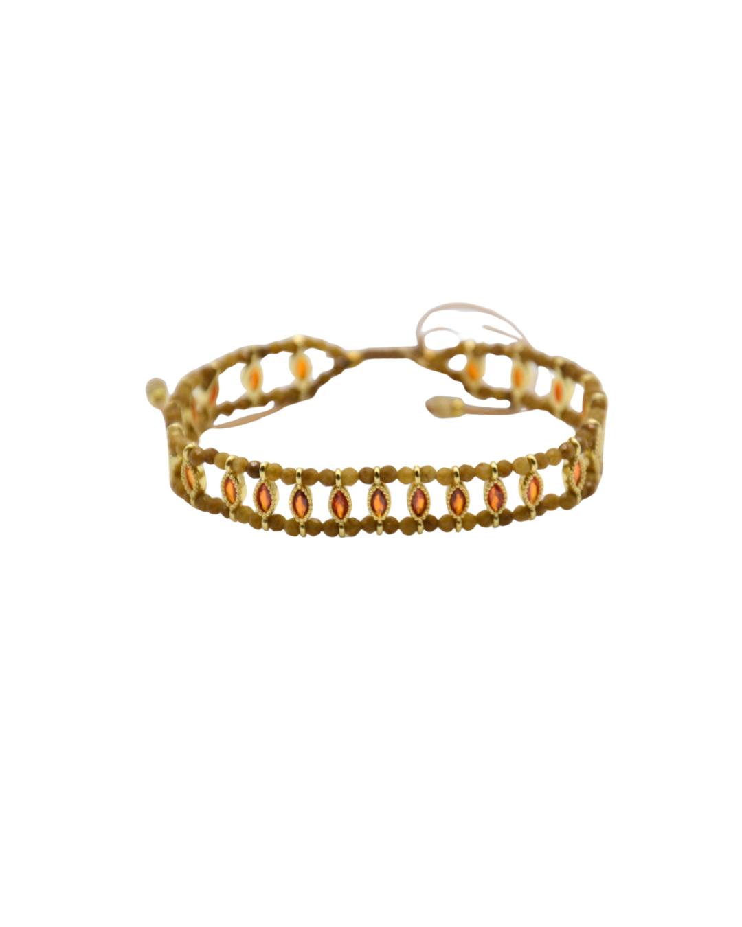 Bracelets Pierres Jaune