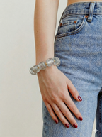 Colette paillette Argenté - Bracelet
