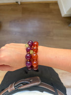 Olga Améthyste - Bracelet