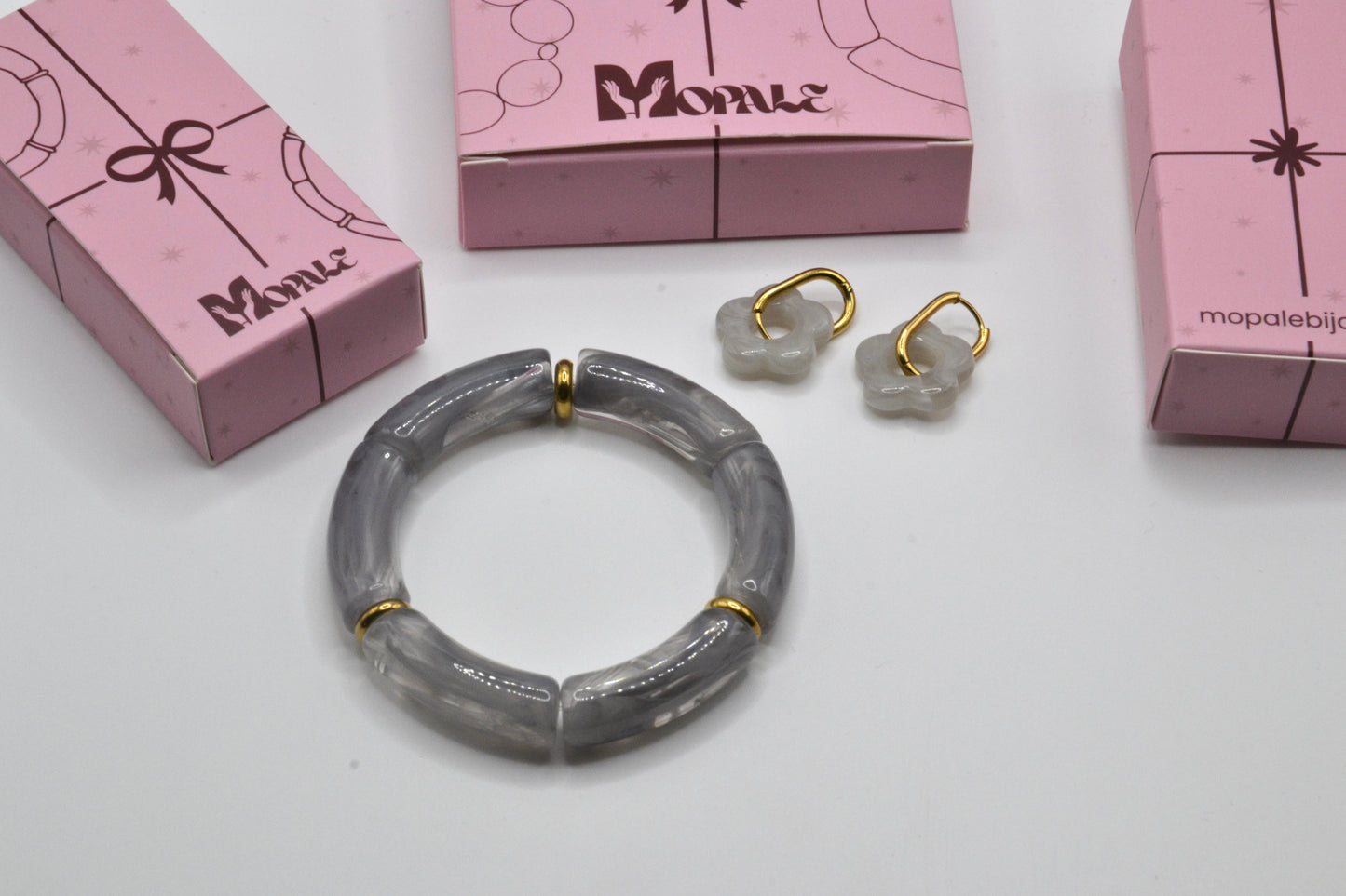 Coffret Cadeau - Bracelet & Boucles d'Oreilles