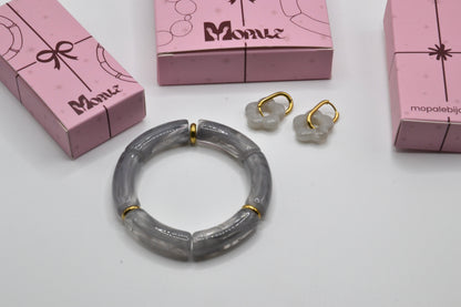 Coffret Cadeau - Bracelet & Boucles d'Oreilles
